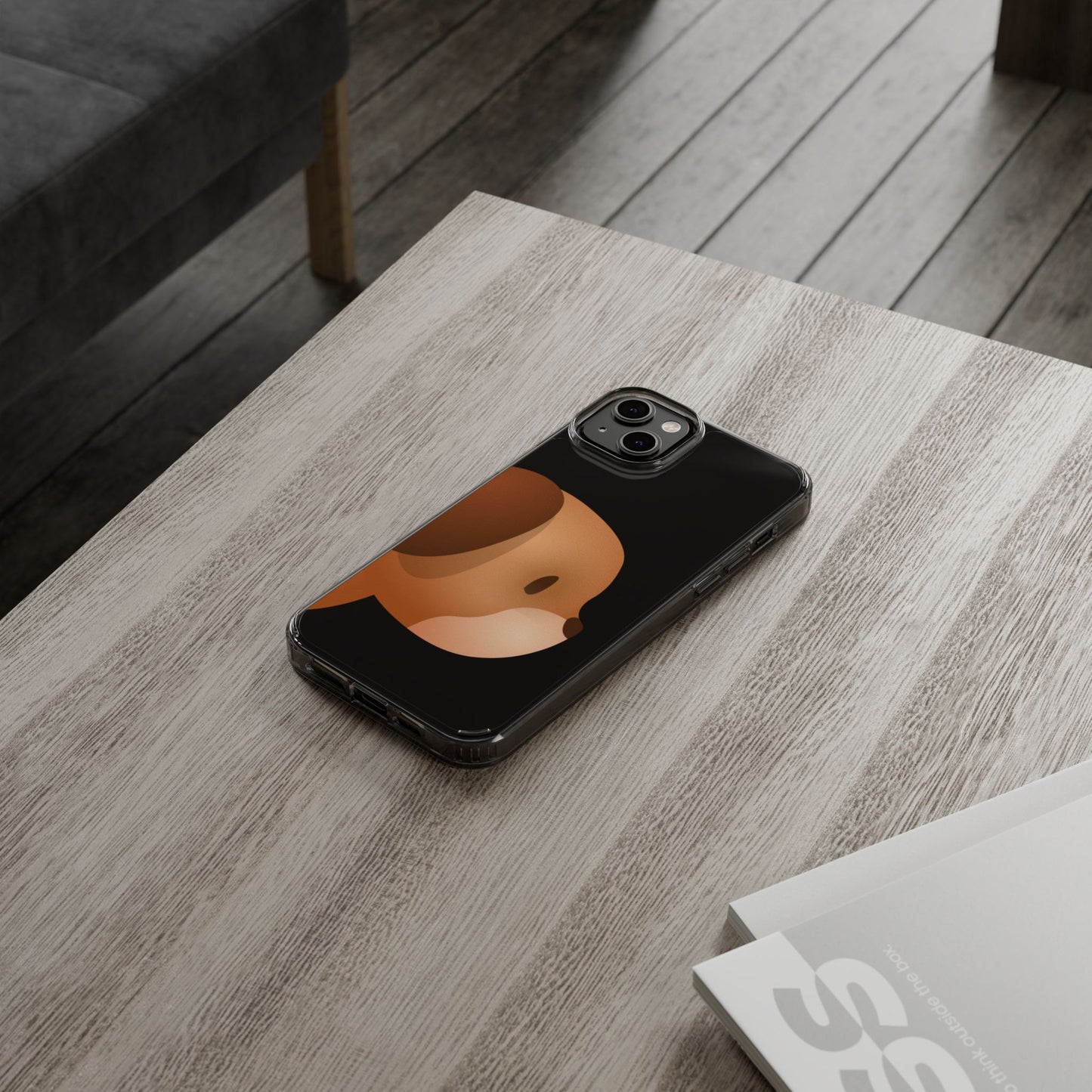 It Takes Two Dog Clear iPhone Case