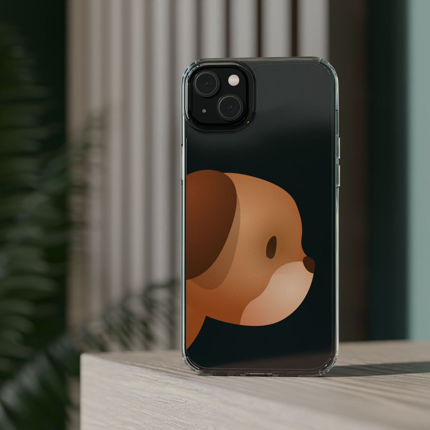 It Takes Two Dog Clear iPhone Case