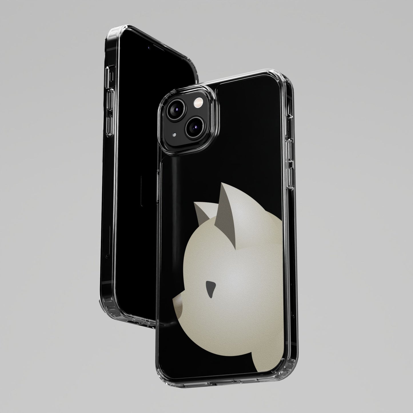 It Takes Two Cat Clear iPhone Case