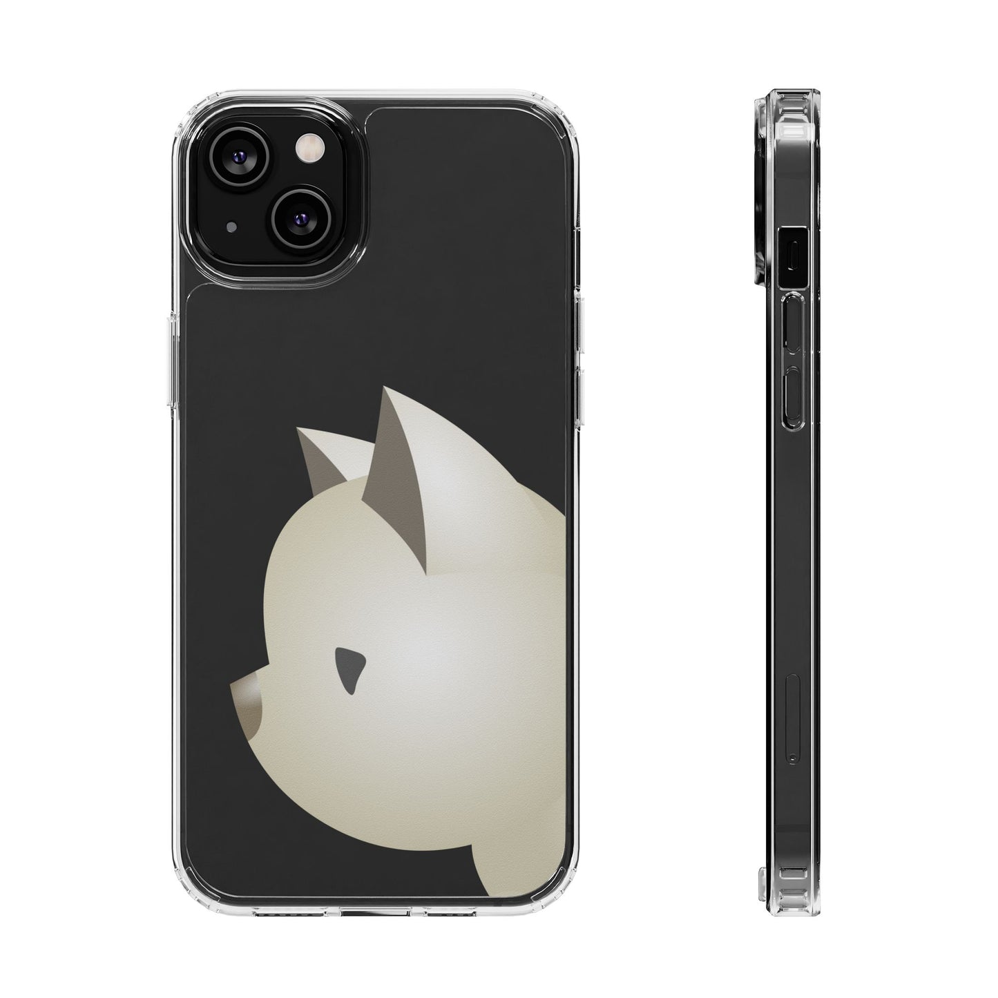 It Takes Two Cat Clear iPhone Case