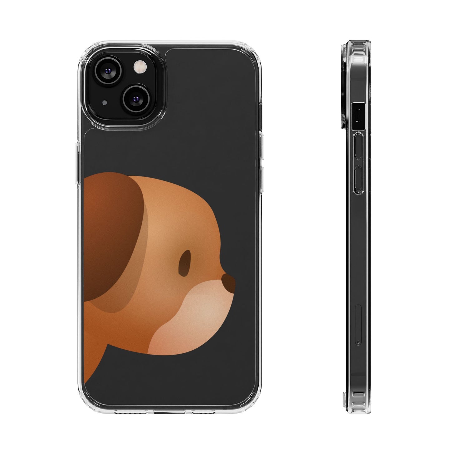 It Takes Two Dog Clear iPhone Case