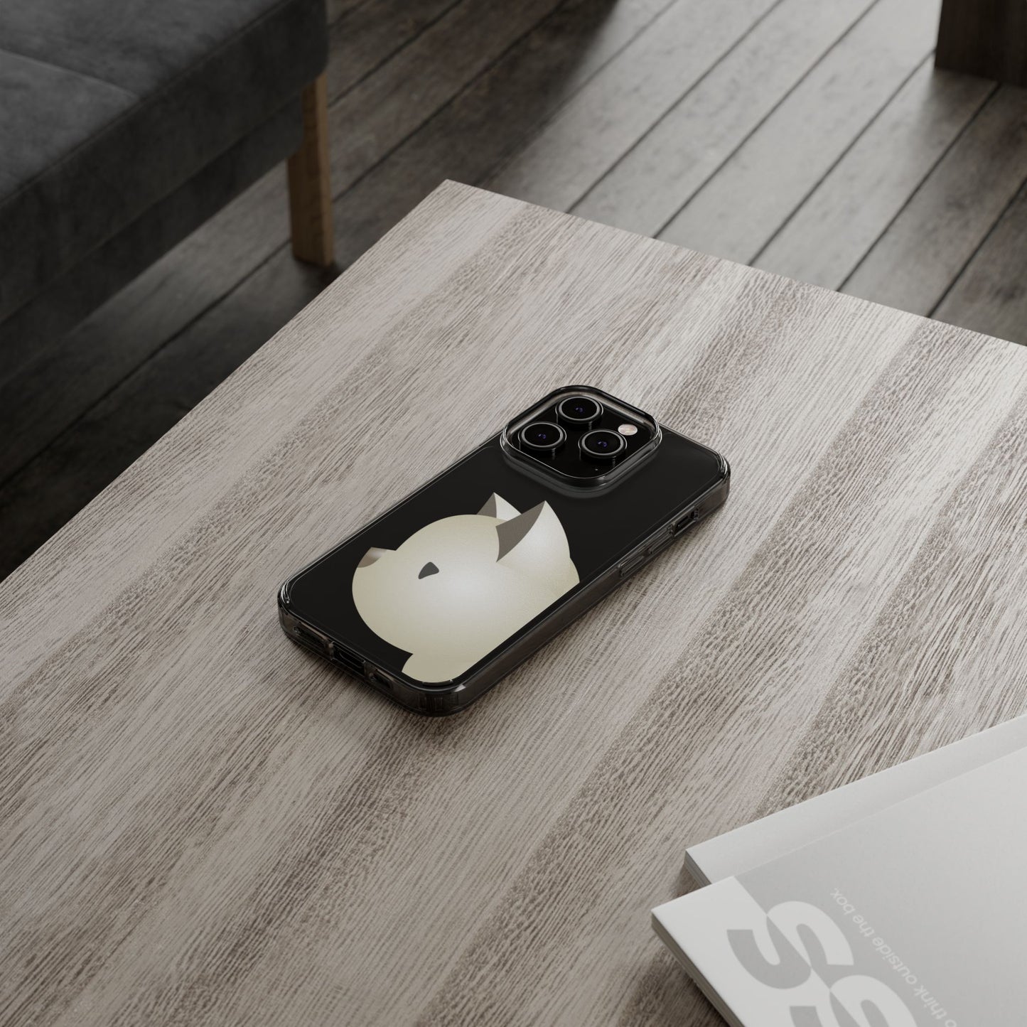 It Takes Two Cat Clear iPhone Case
