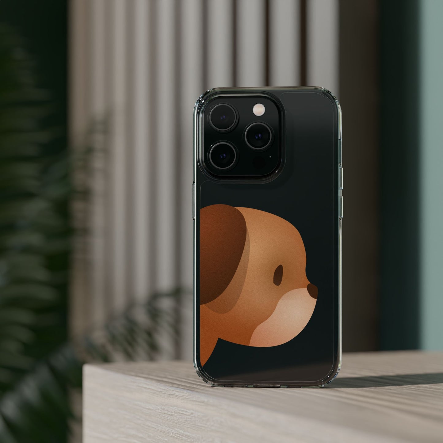 It Takes Two Dog Clear iPhone Case
