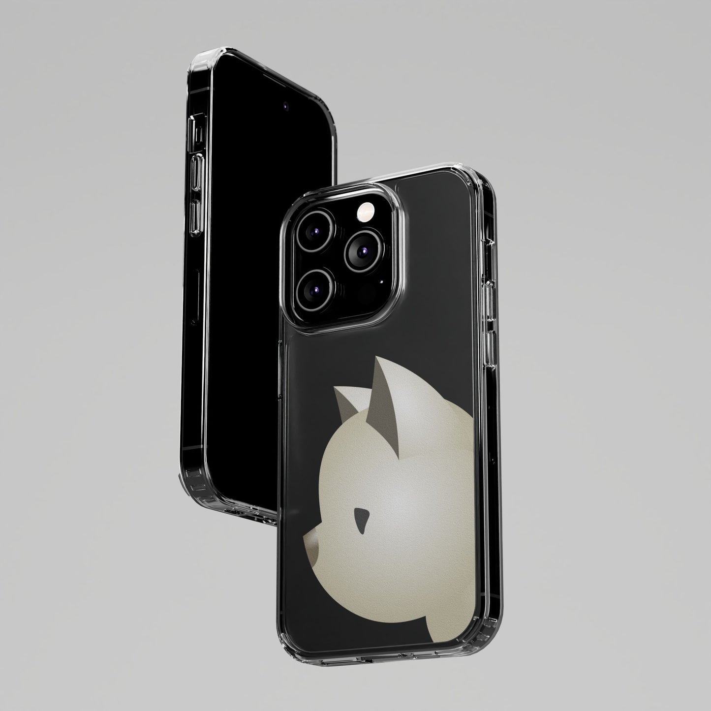 It Takes Two Cat Clear iPhone Case