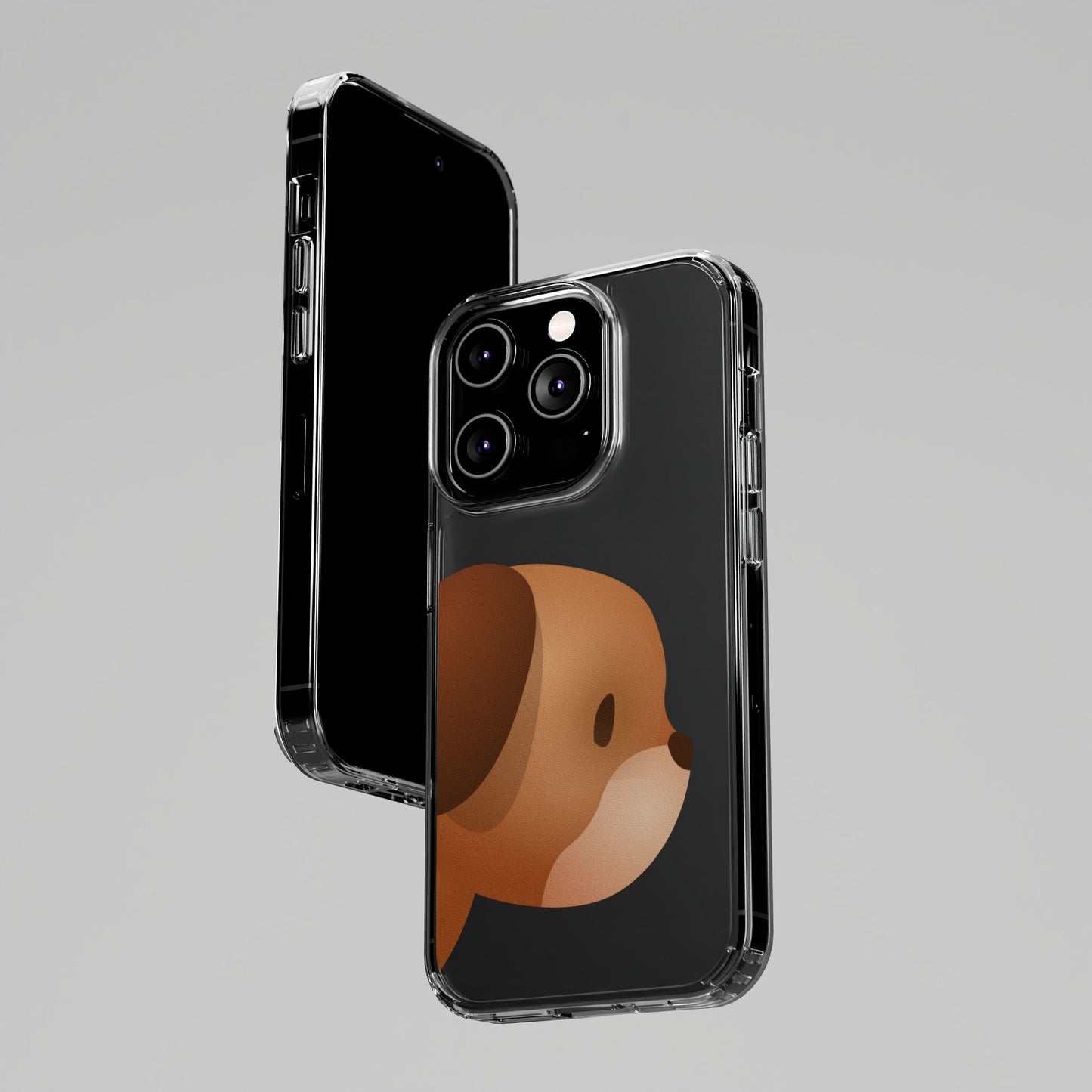 It Takes Two Dog Clear iPhone Case