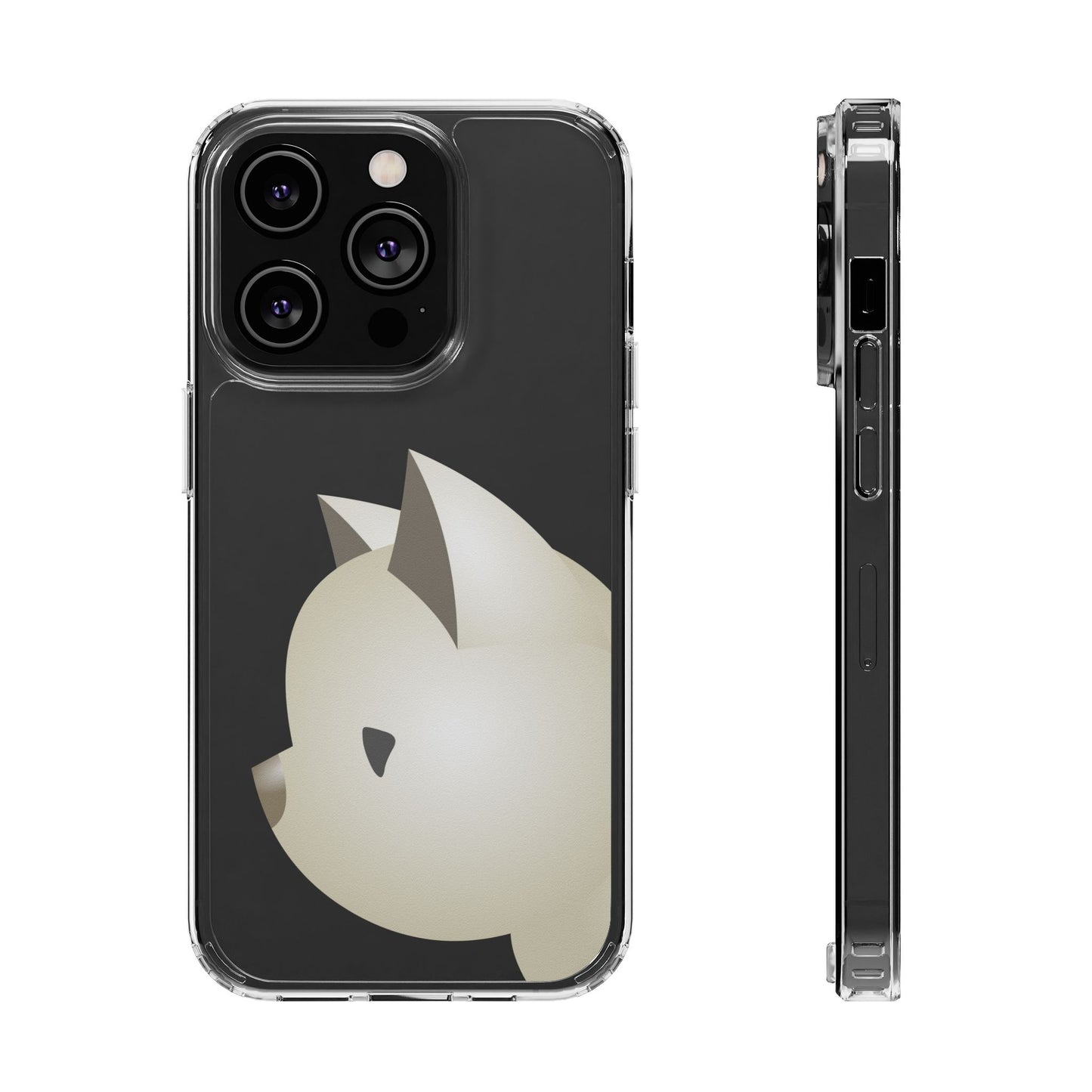 It Takes Two Cat Clear iPhone Case