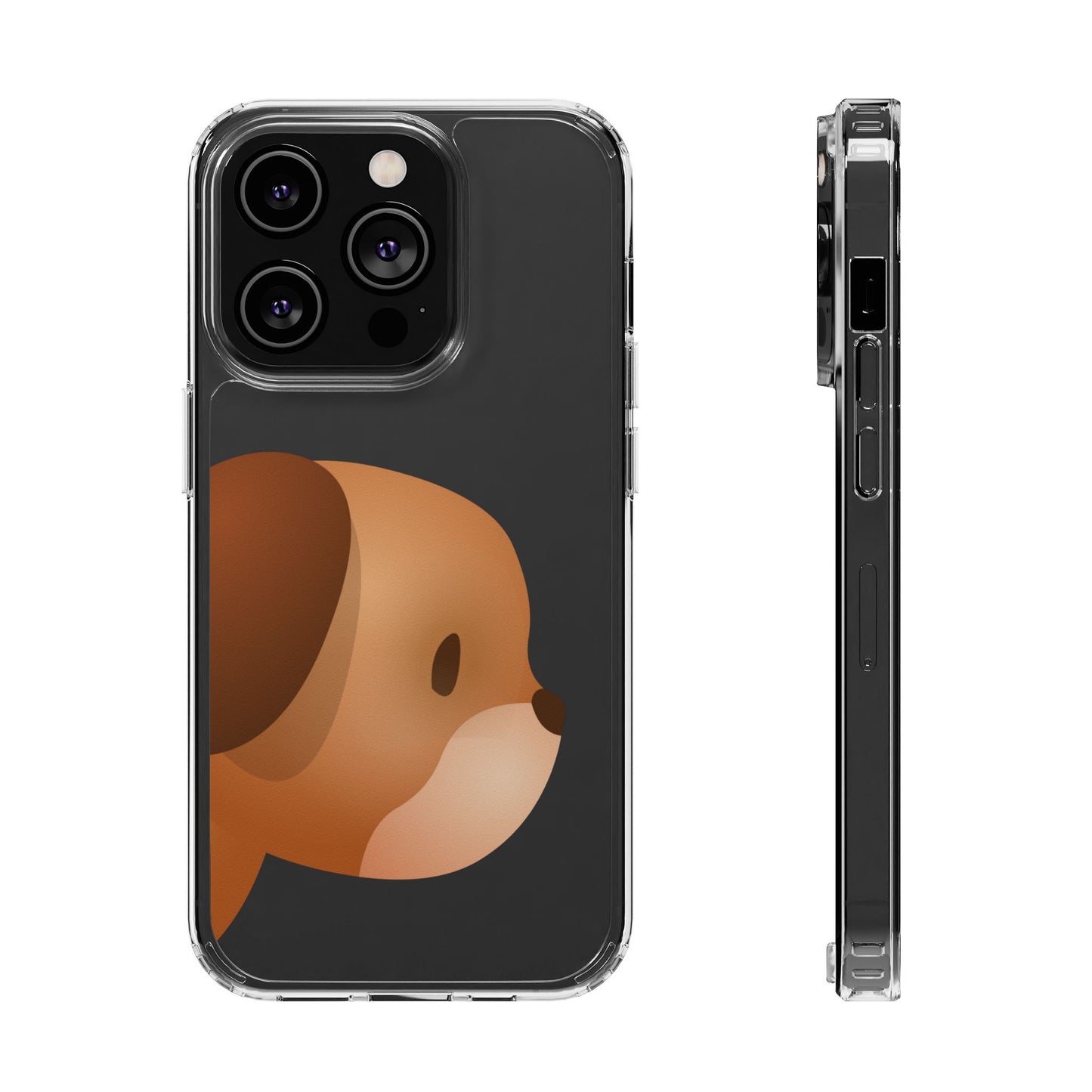 It Takes Two Dog Clear iPhone Case