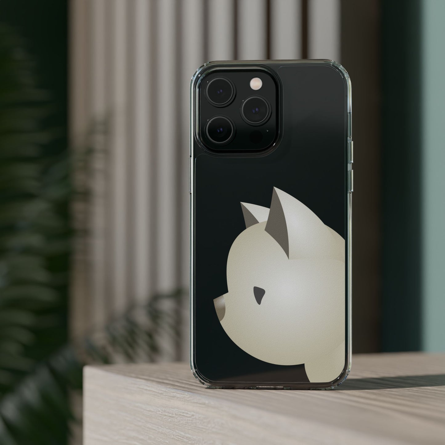 It Takes Two Cat Clear iPhone Case