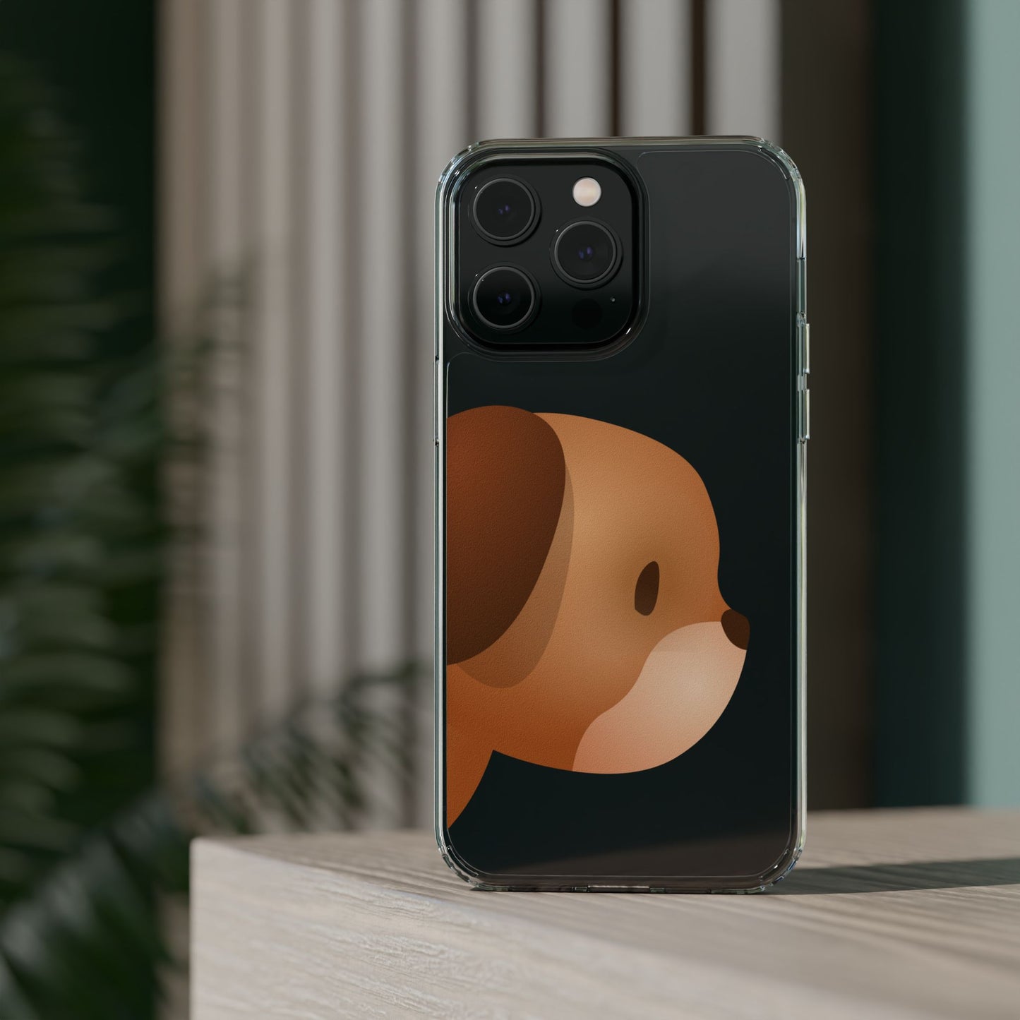 It Takes Two Dog Clear iPhone Case