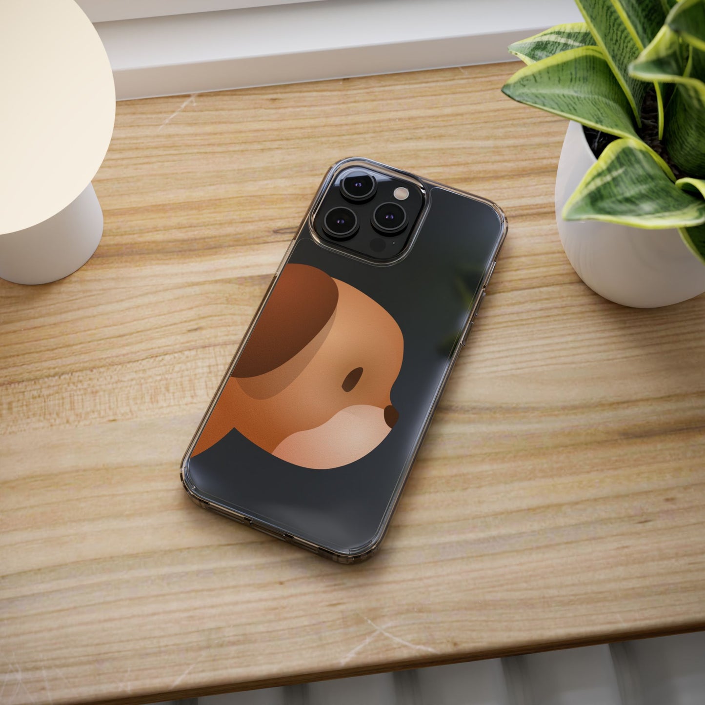 It Takes Two Dog Clear iPhone Case
