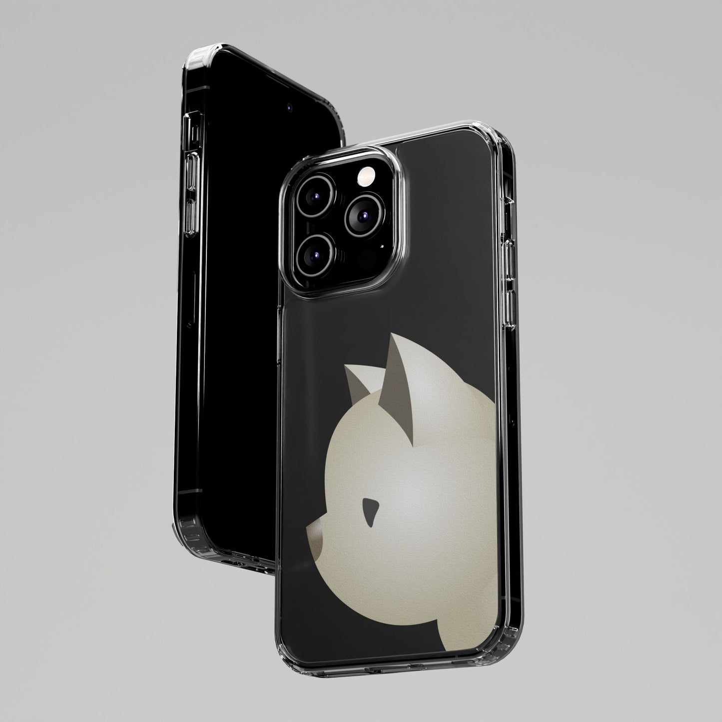 It Takes Two Cat Clear iPhone Case