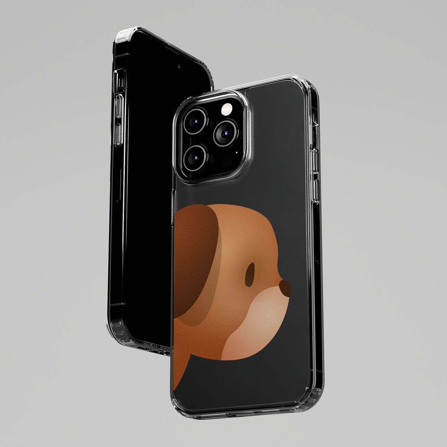 It Takes Two Dog Clear iPhone Case