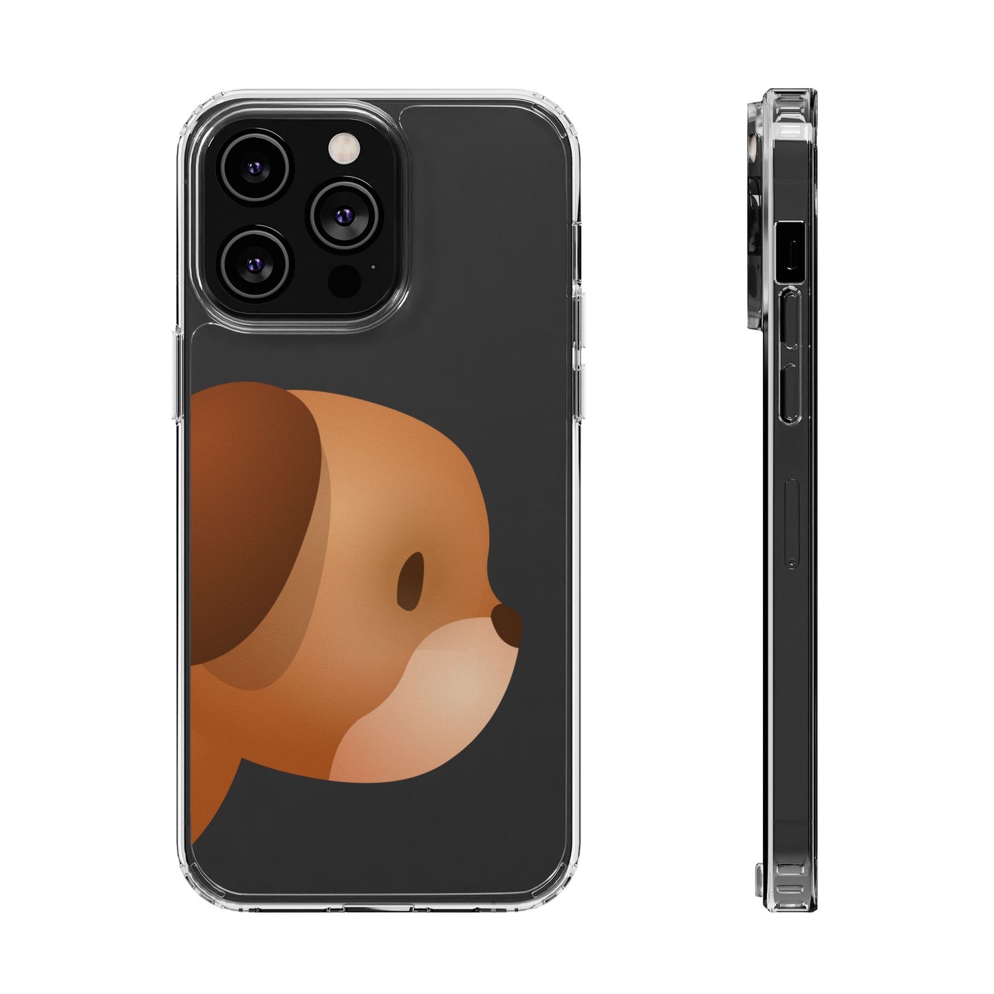 It Takes Two Dog Clear iPhone Case