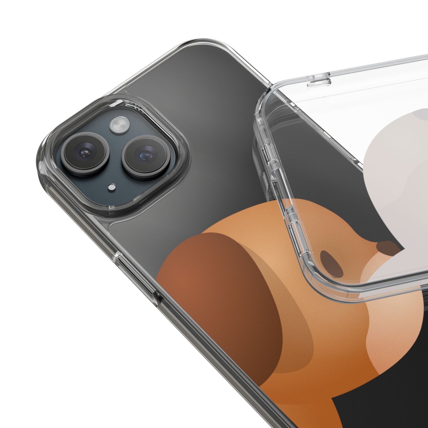 It Takes Two Dog Clear iPhone Case