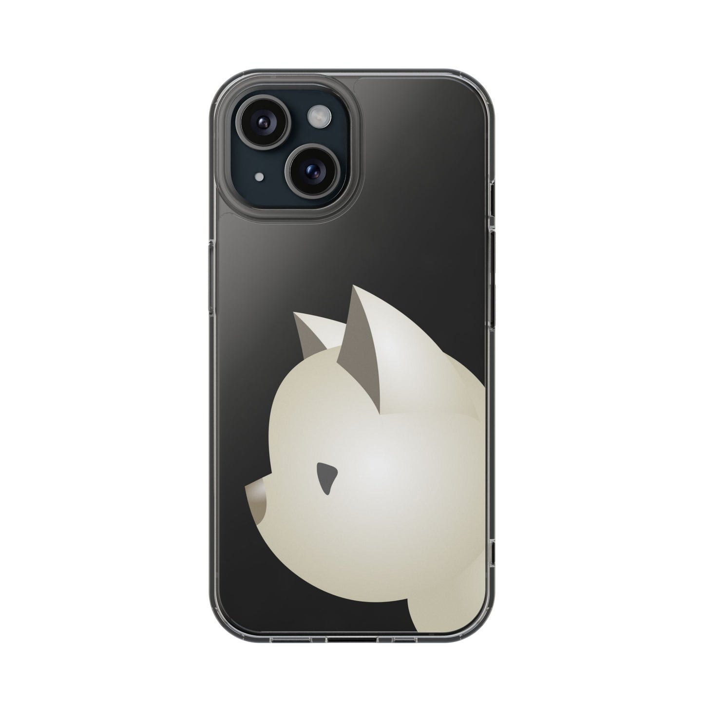 It Takes Two Cat Clear iPhone Case