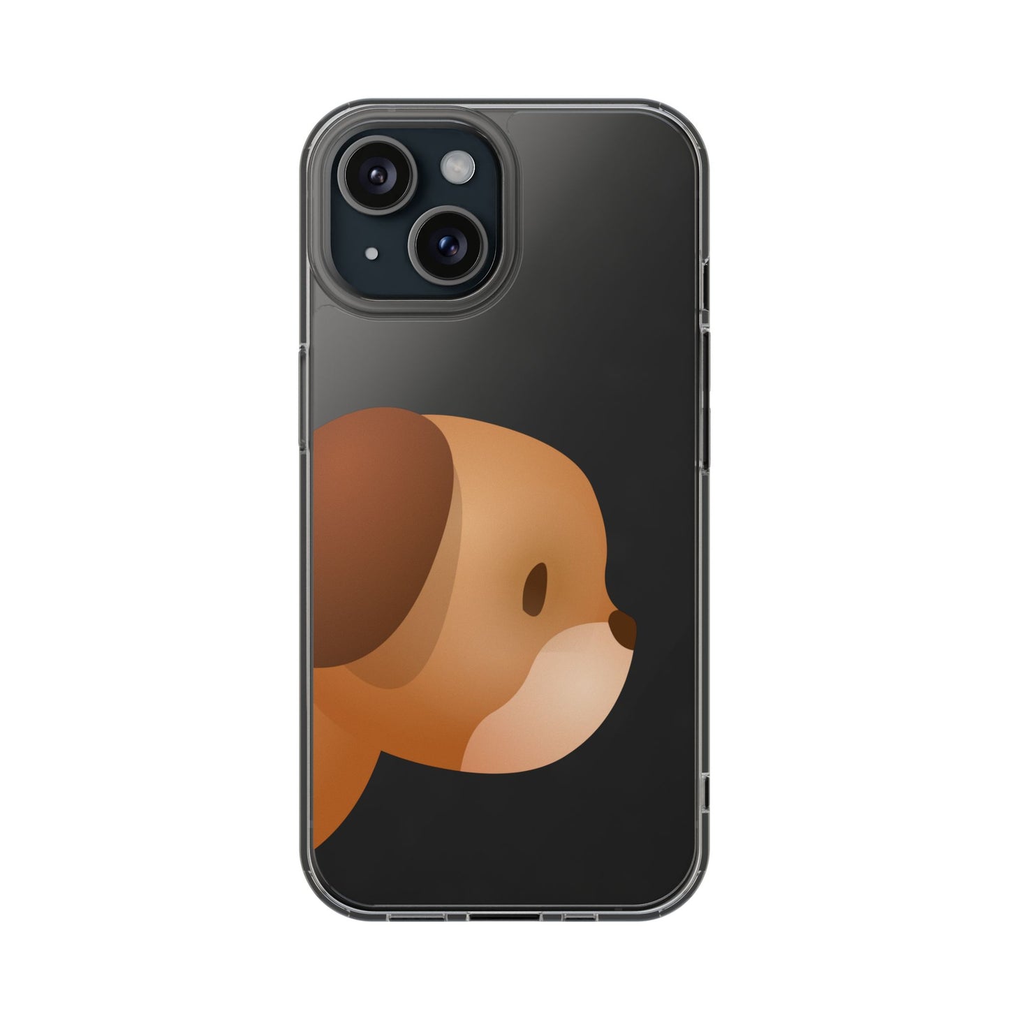 It Takes Two Dog Clear iPhone Case