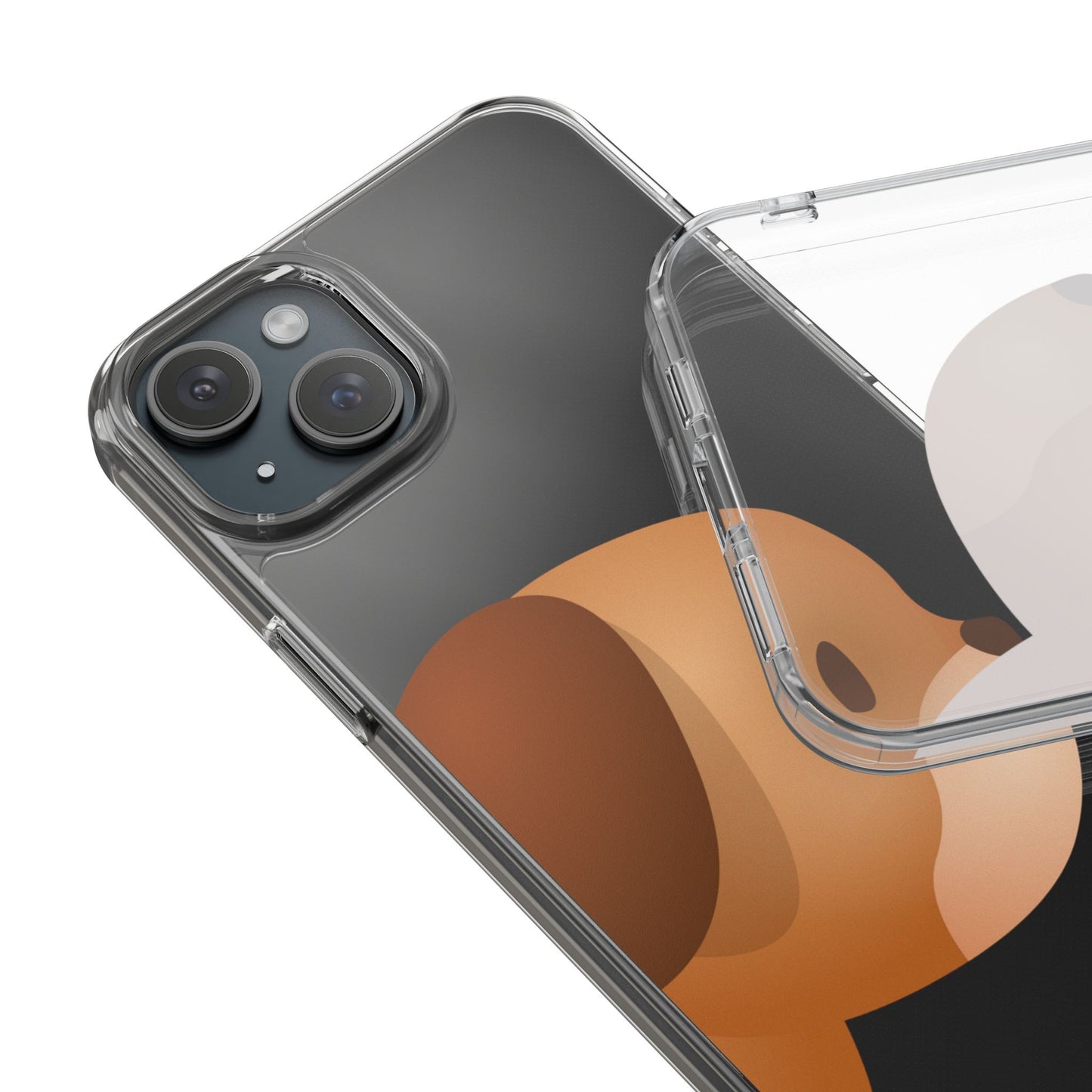 It Takes Two Dog Clear iPhone Case