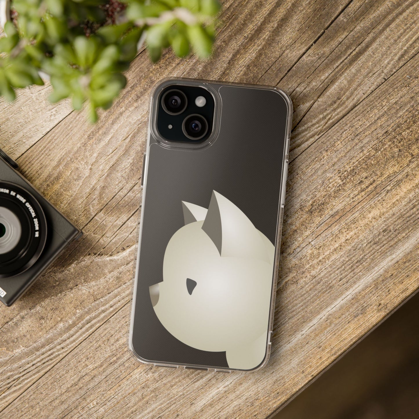 It Takes Two Cat Clear iPhone Case