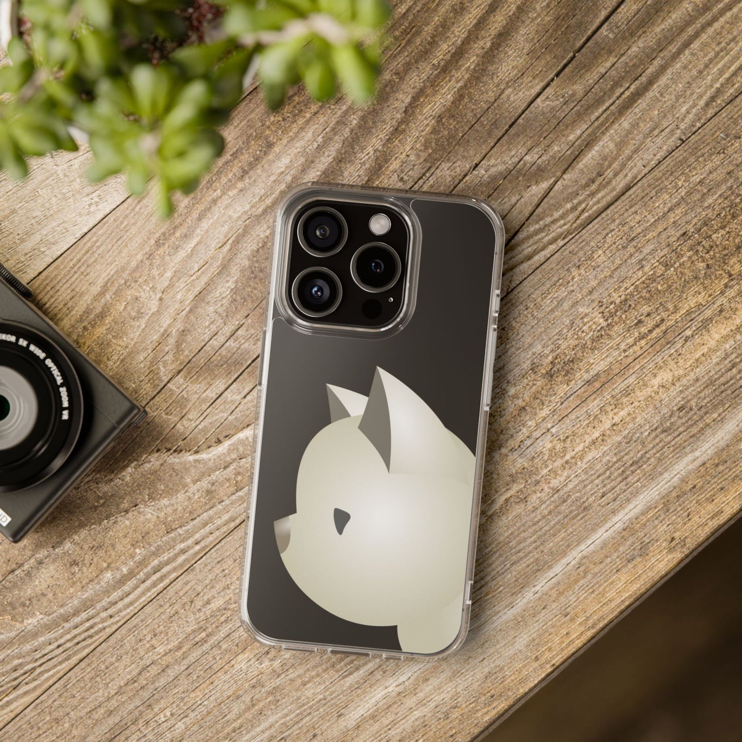 It Takes Two Cat Clear iPhone Case