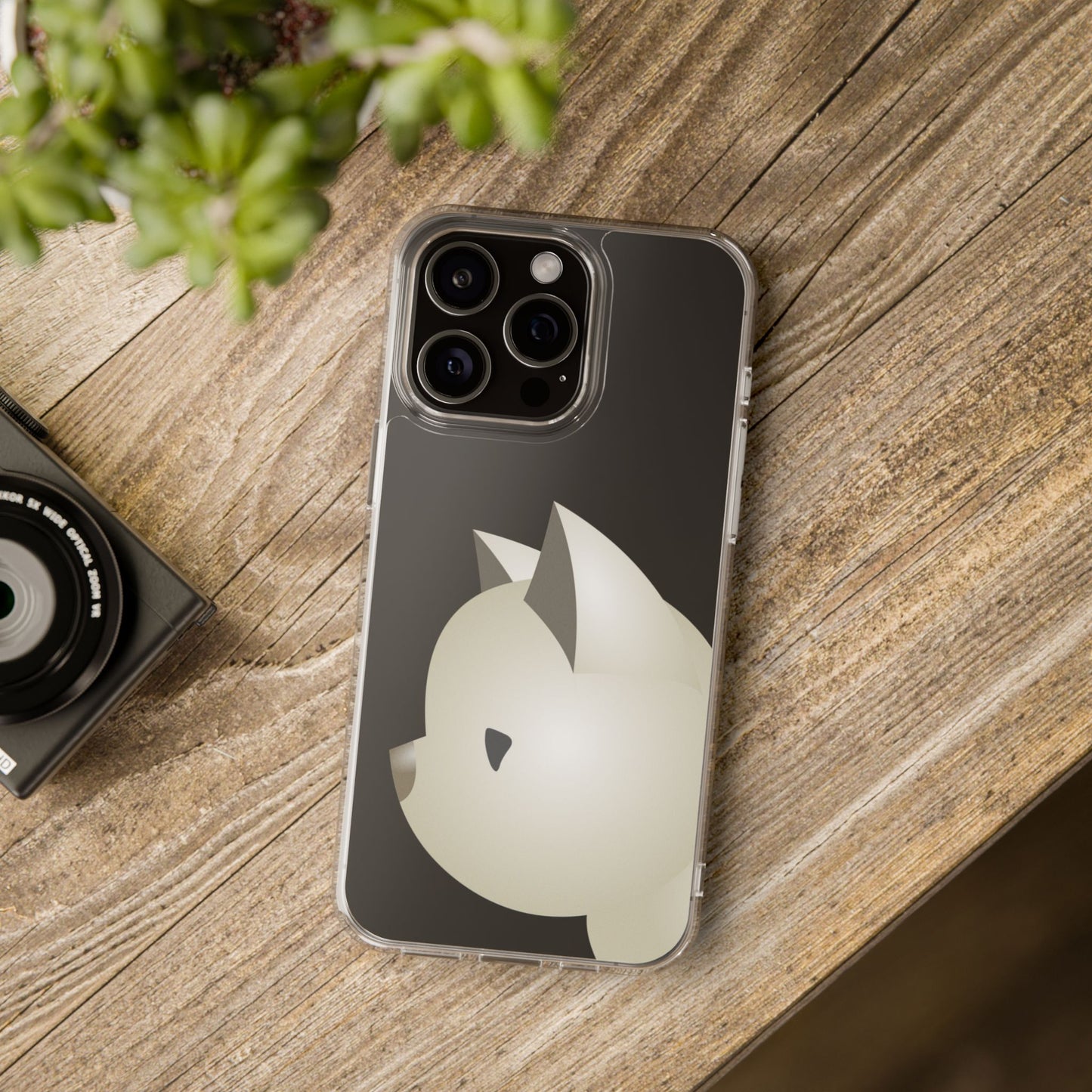 It Takes Two Cat Clear iPhone Case
