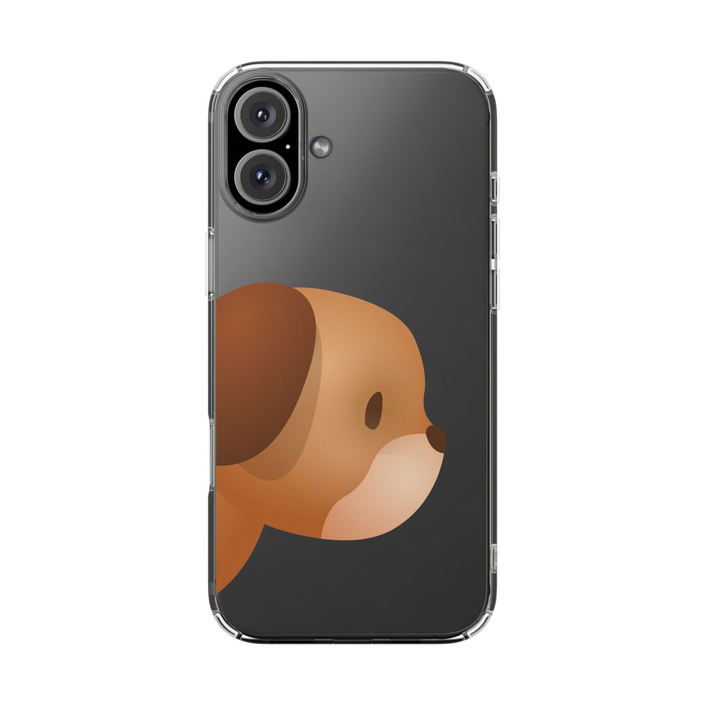 It Takes Two Dog Clear iPhone Case