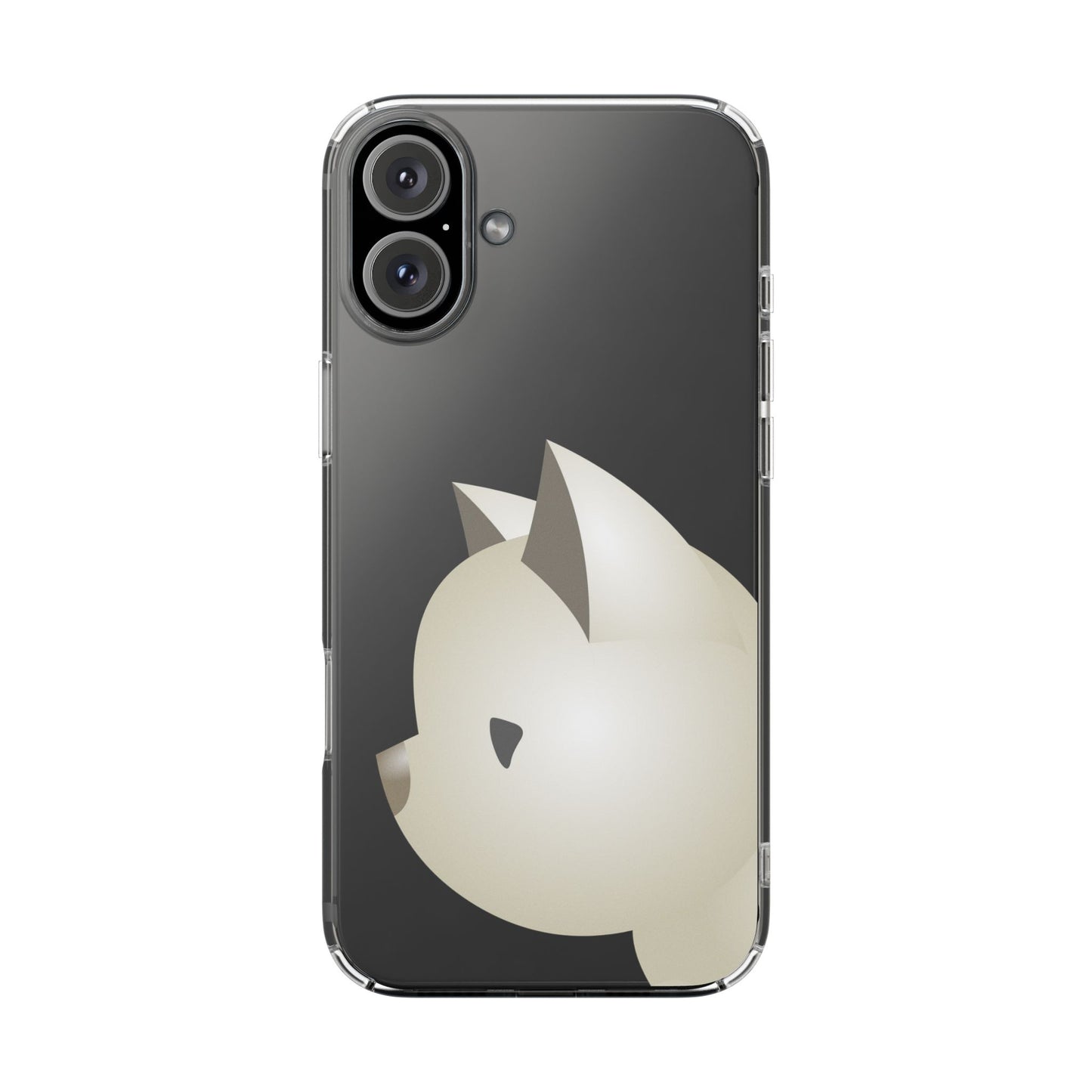 It Takes Two Cat Clear iPhone Case