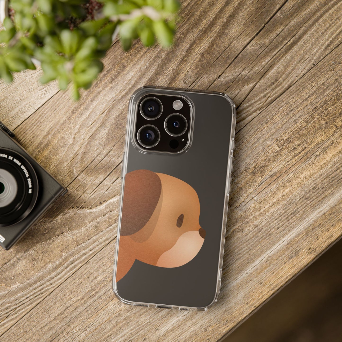 It Takes Two Dog Clear iPhone Case