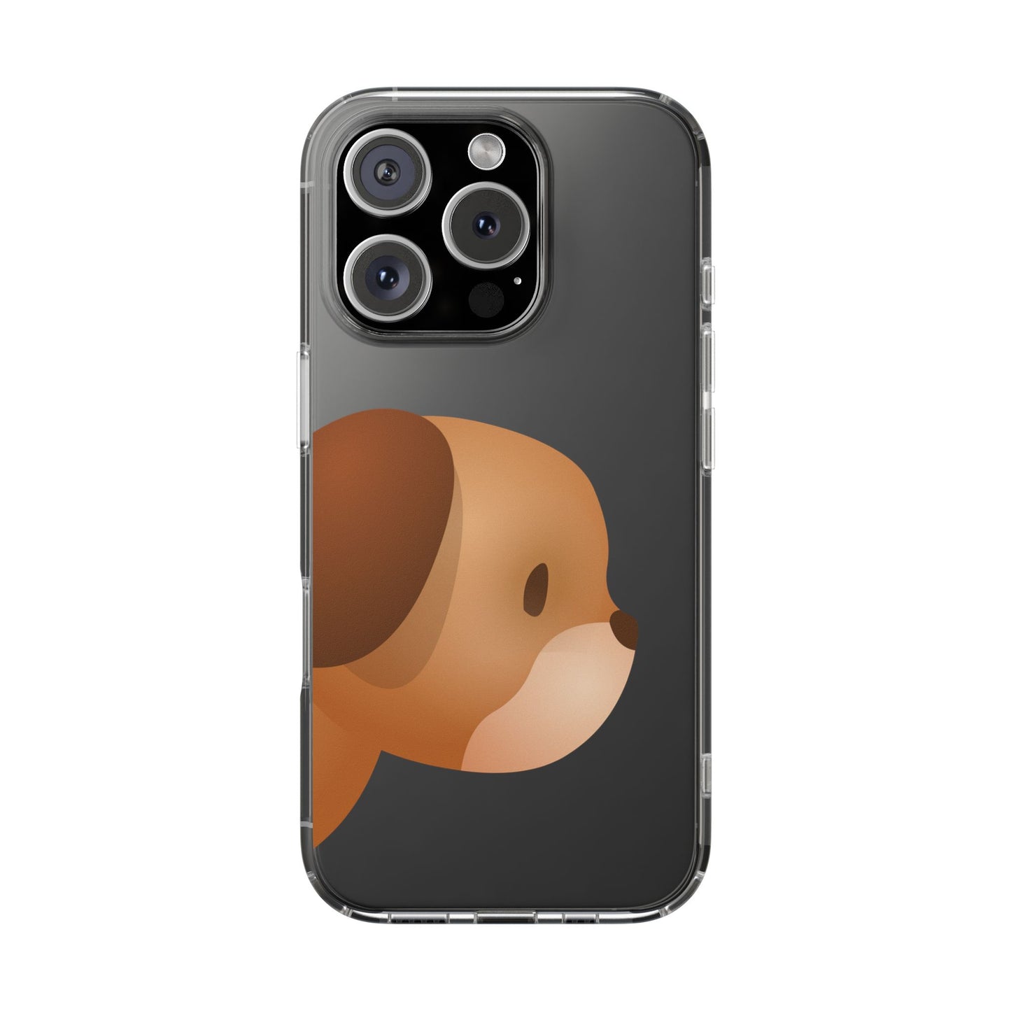 It Takes Two Dog Clear iPhone Case