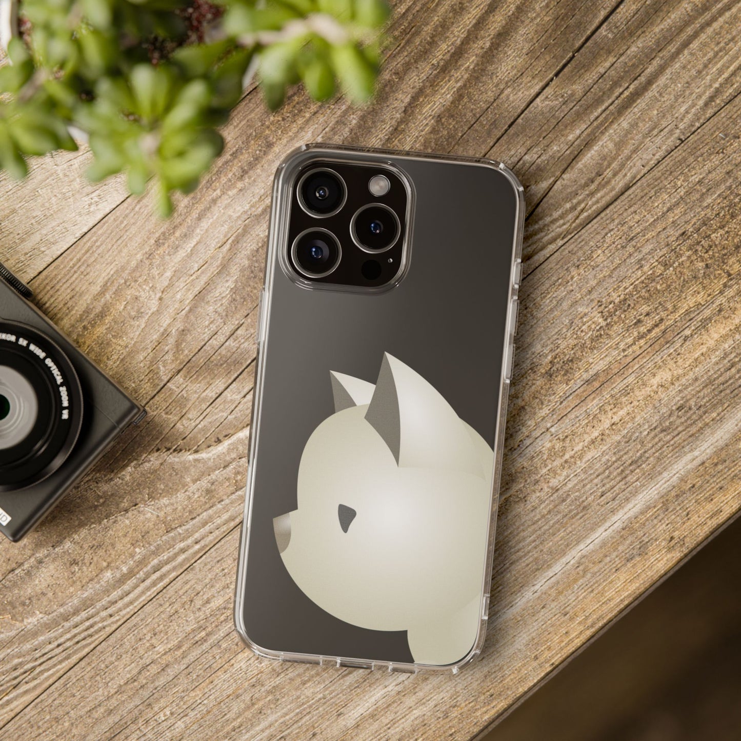 It Takes Two Cat Clear iPhone Case