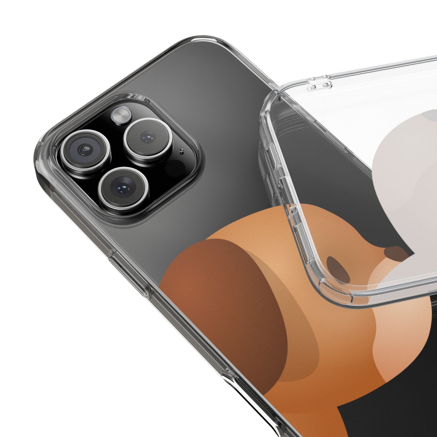 It Takes Two Dog Clear iPhone Case