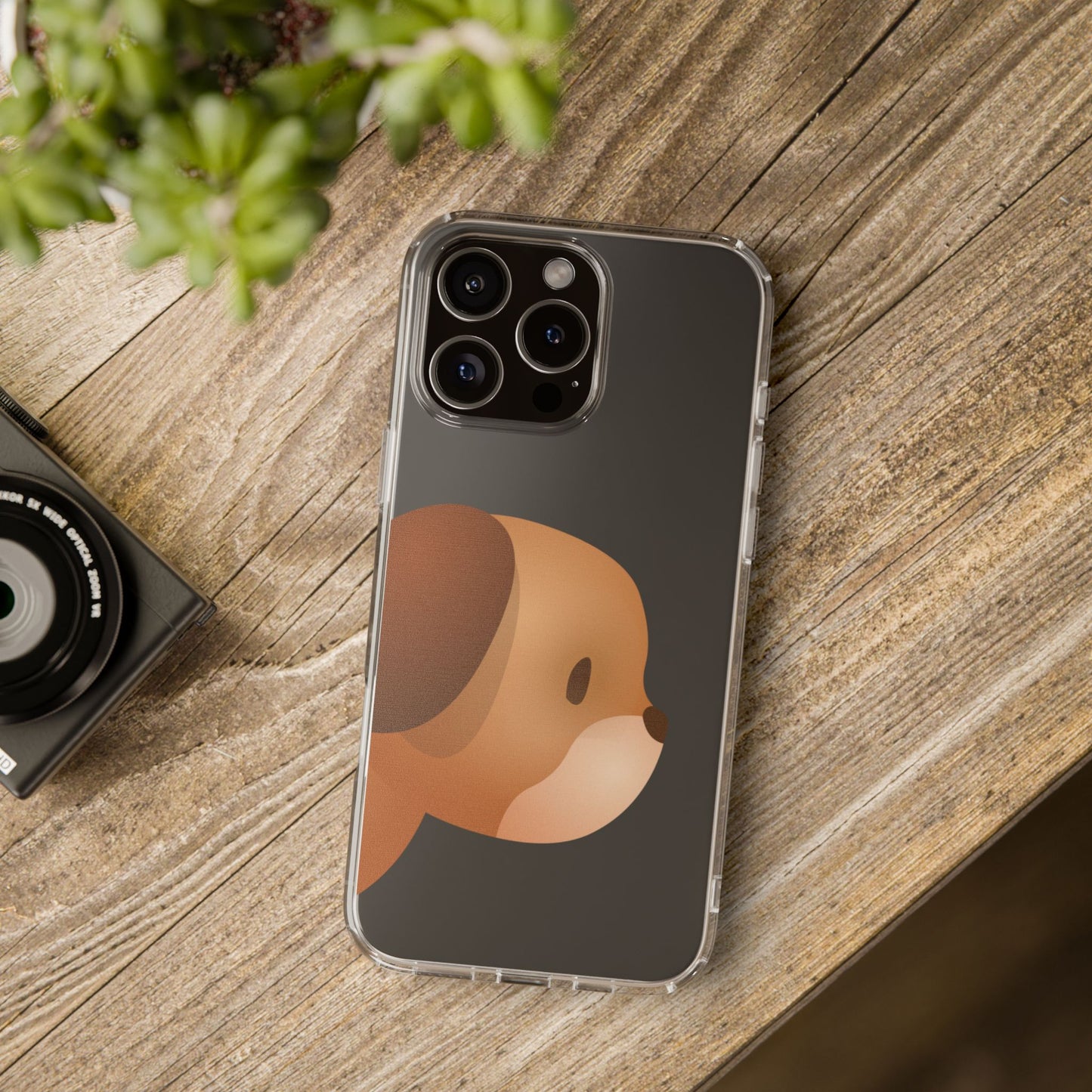 It Takes Two Dog Clear iPhone Case