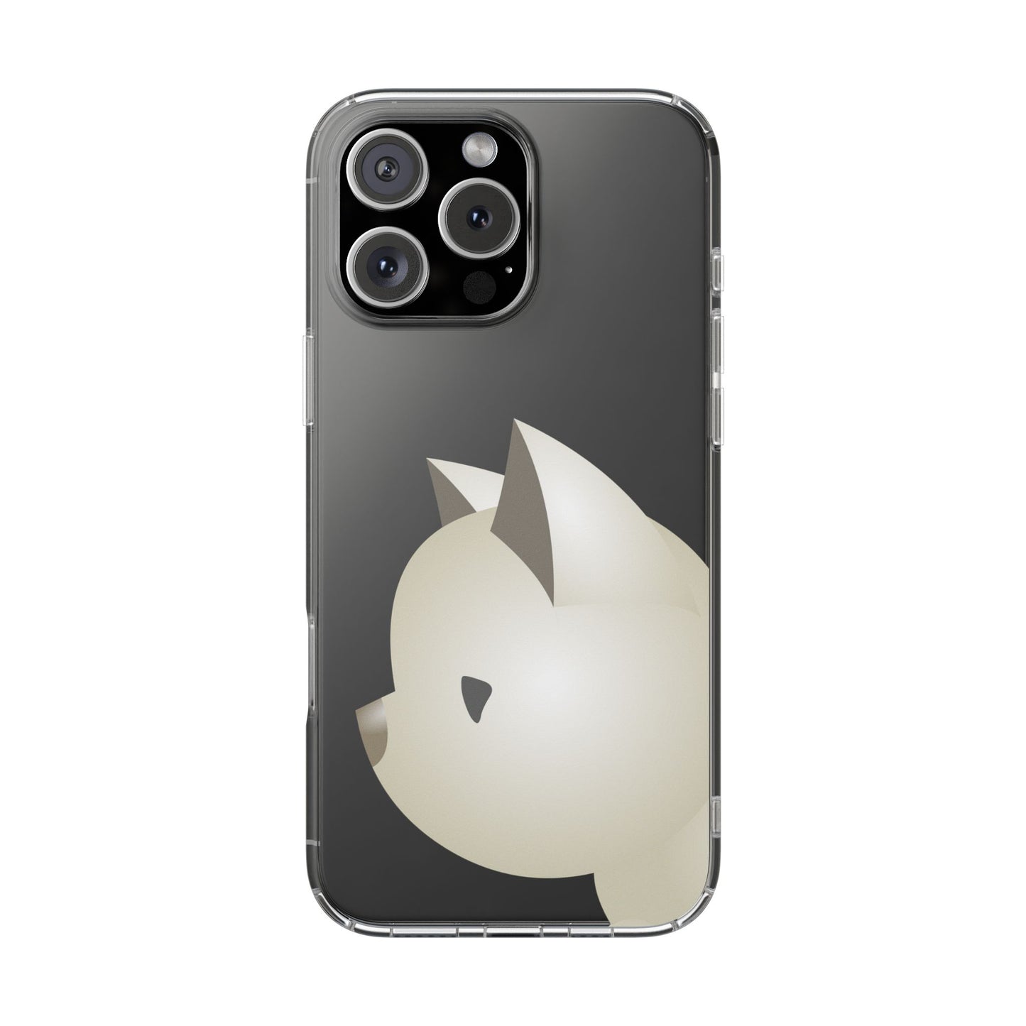 It Takes Two Cat Clear iPhone Case