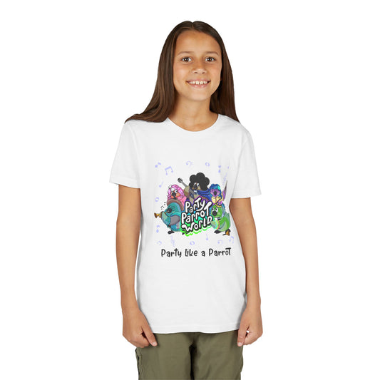 Party Parrot World Youth Short Sleeve Tee