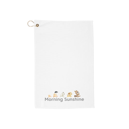 Morning Sunshine Golf Towel